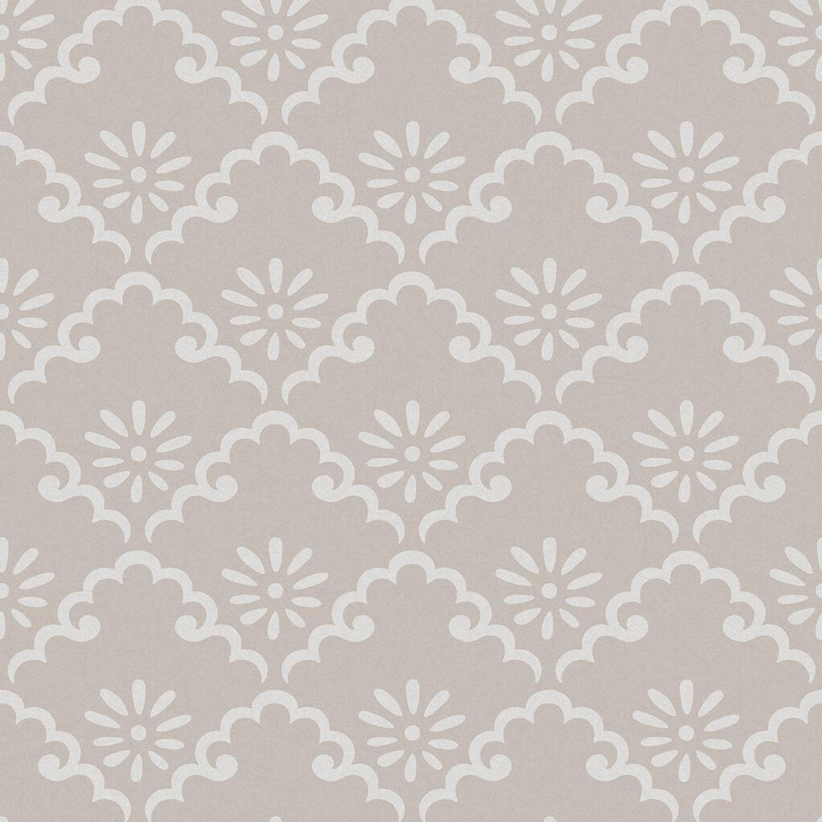 laura ashley coralie dove grey wallpaper