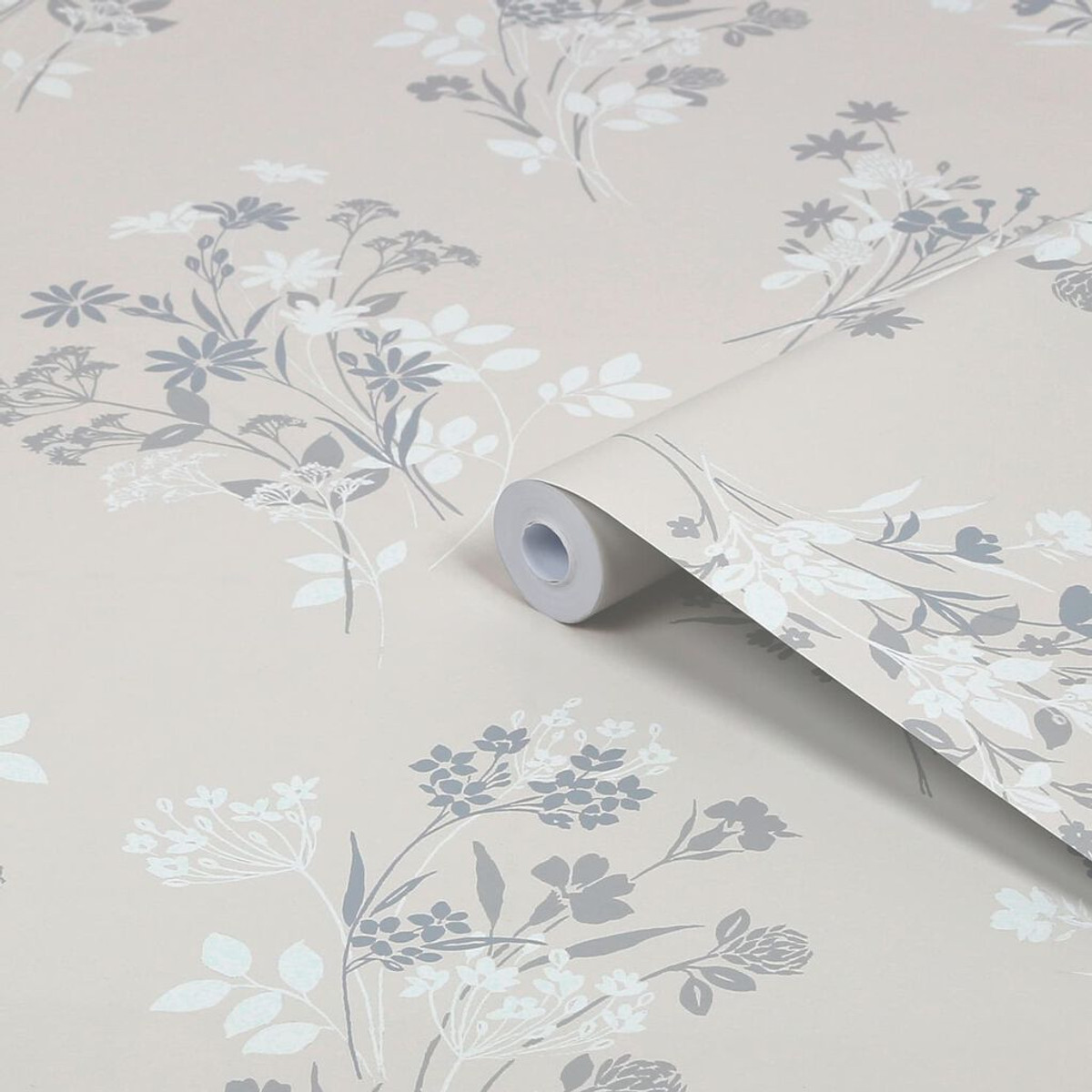 Laura Ashley Igerna Natural Wallpaper