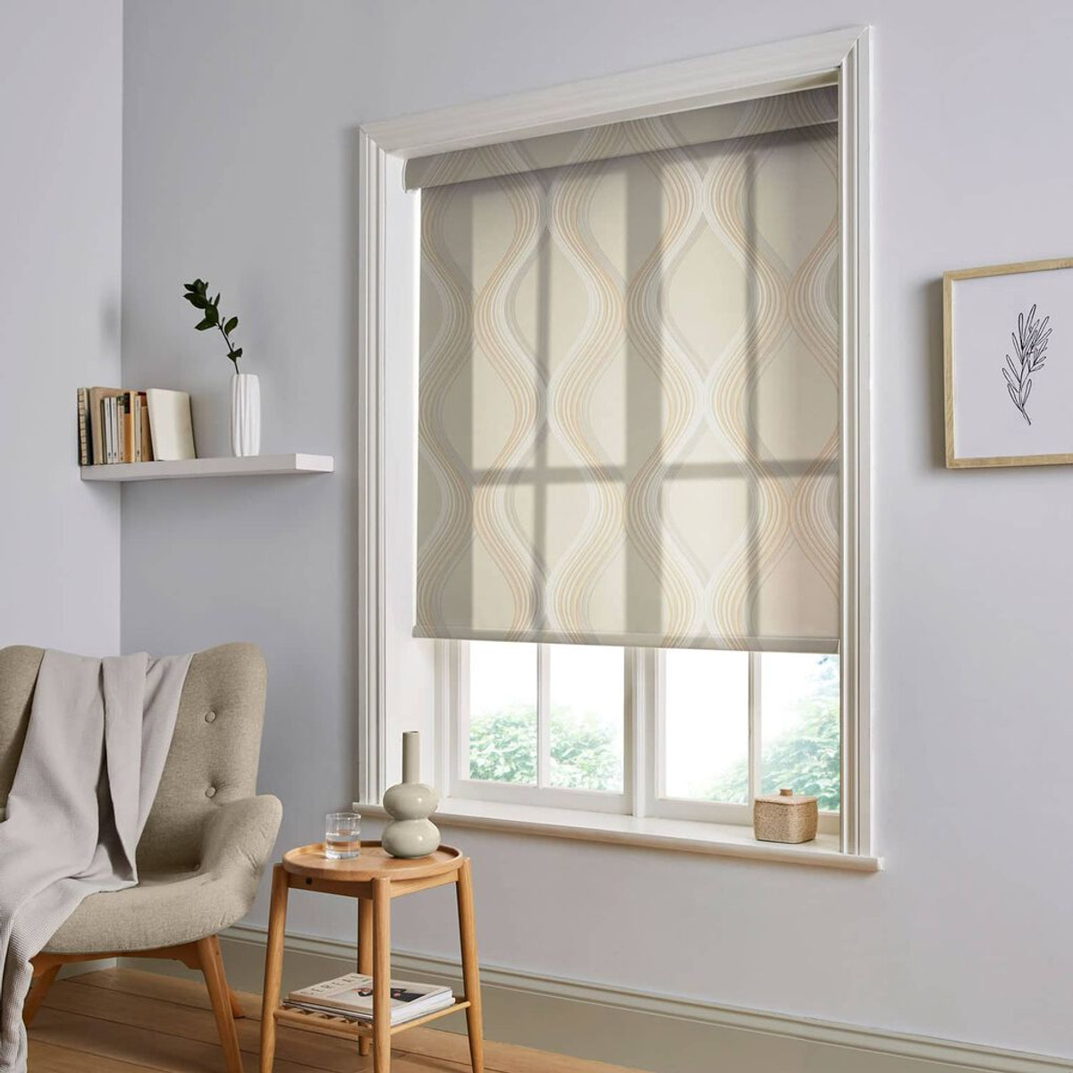 Euphoria Neutral Roller Blind