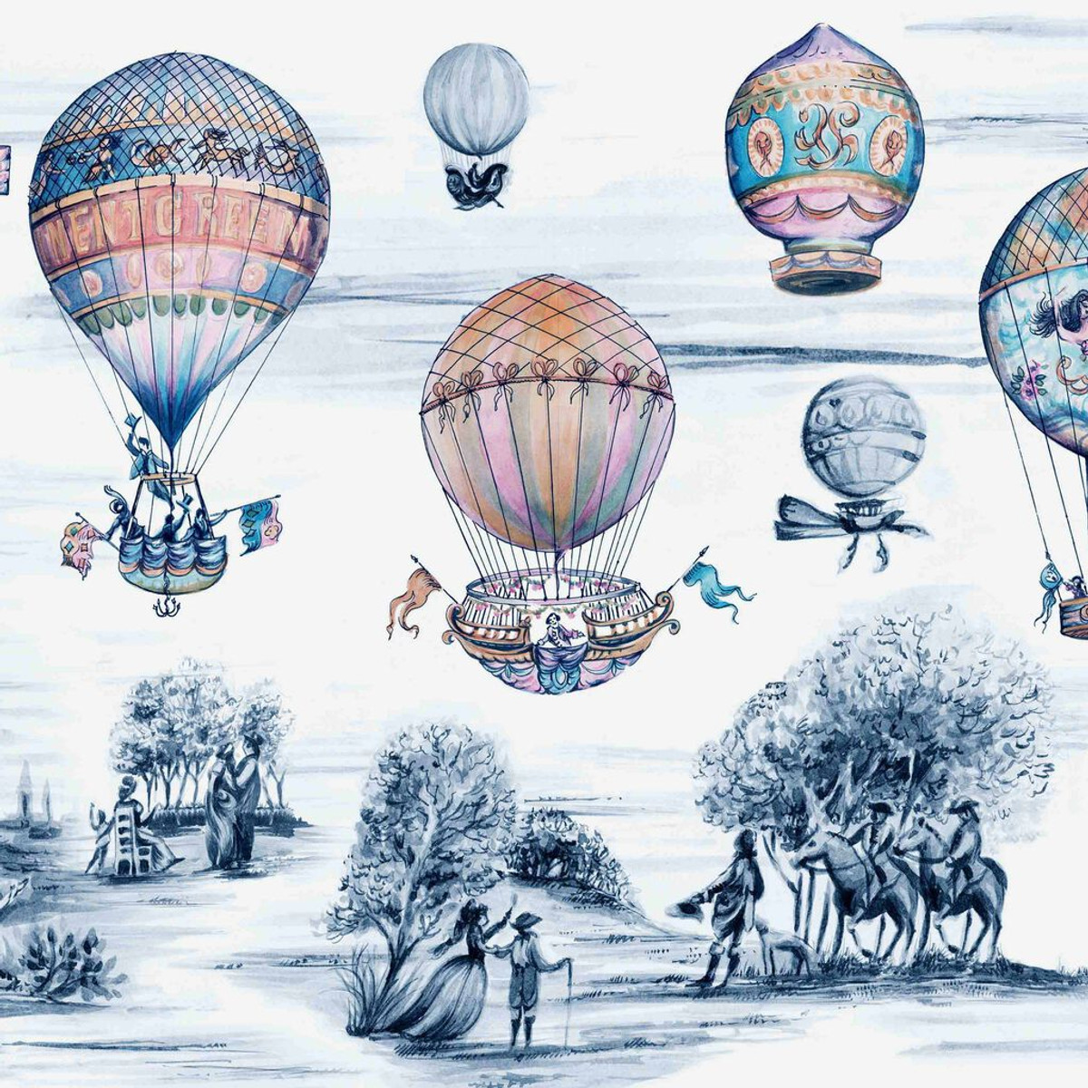 Deep Sky Balloon Race Bespoke Mural