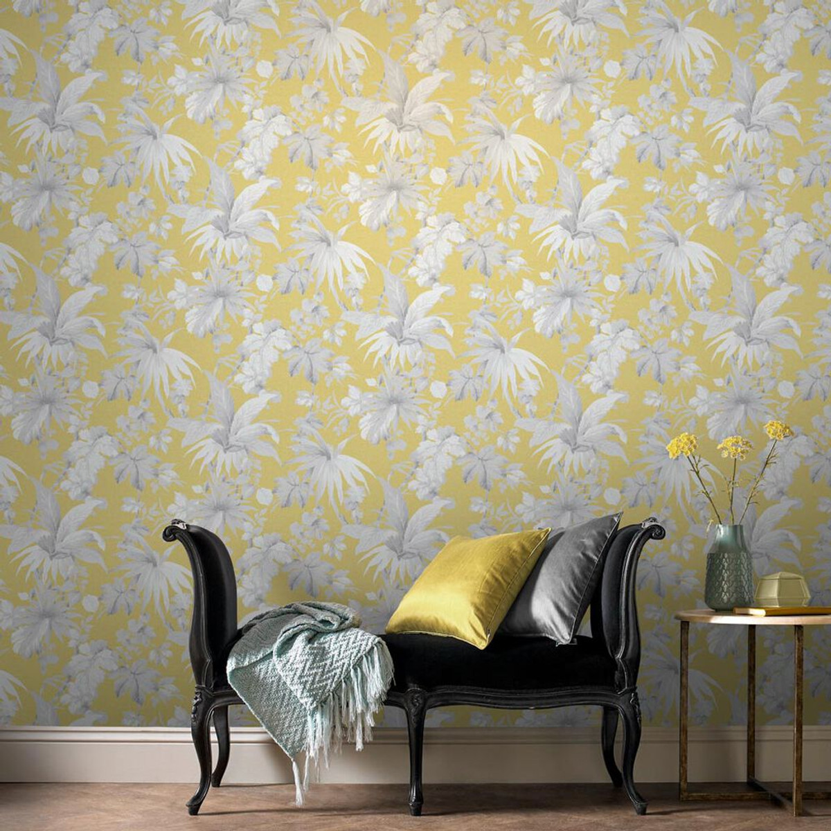 Eden Ochre Wallpaper