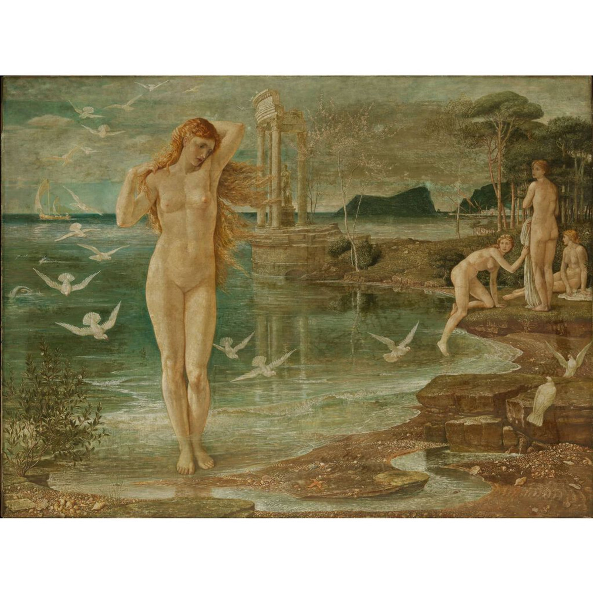 Crane The Renaissance of Venus Bespoke Mural