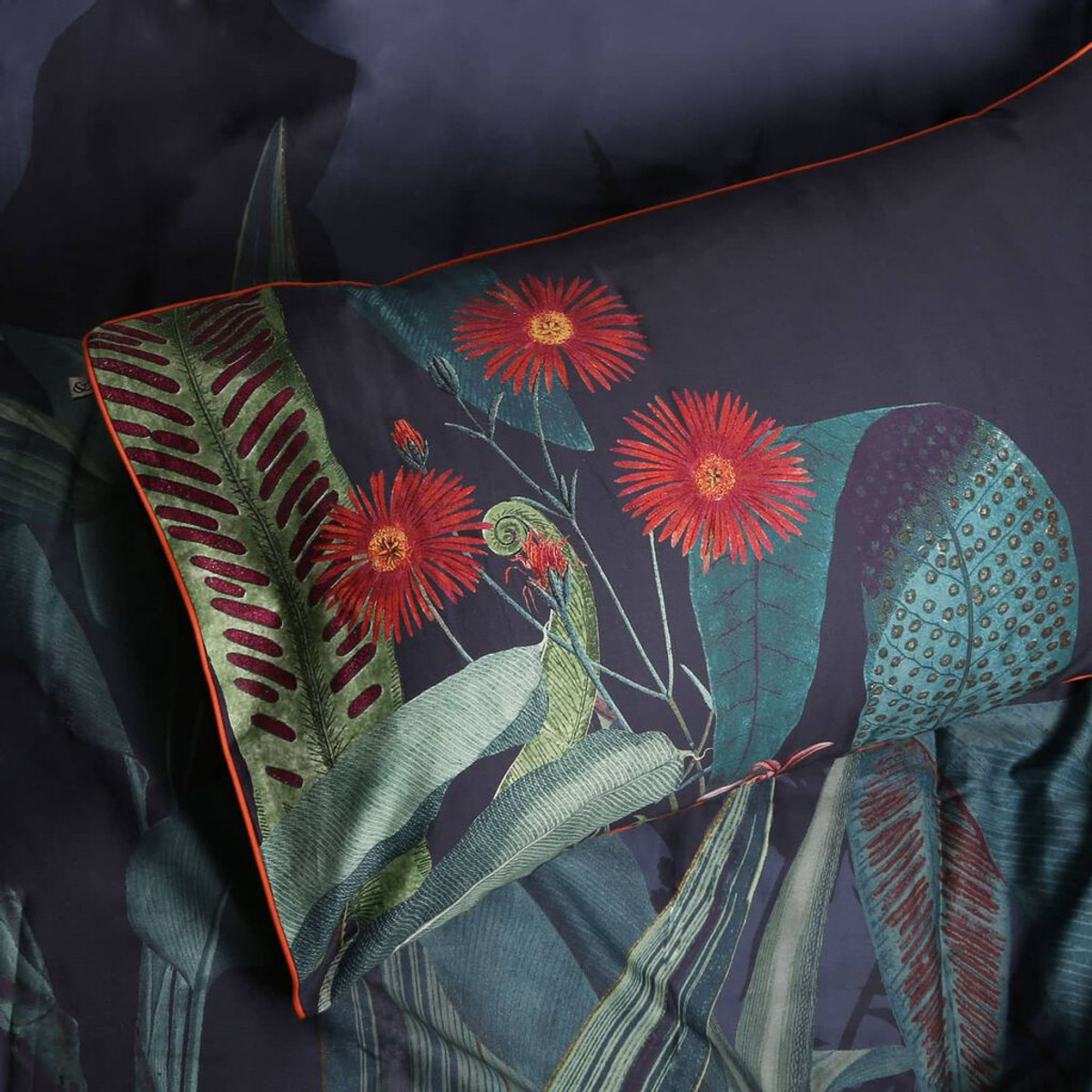 Tigerlily Midnight Duvet Cover Set