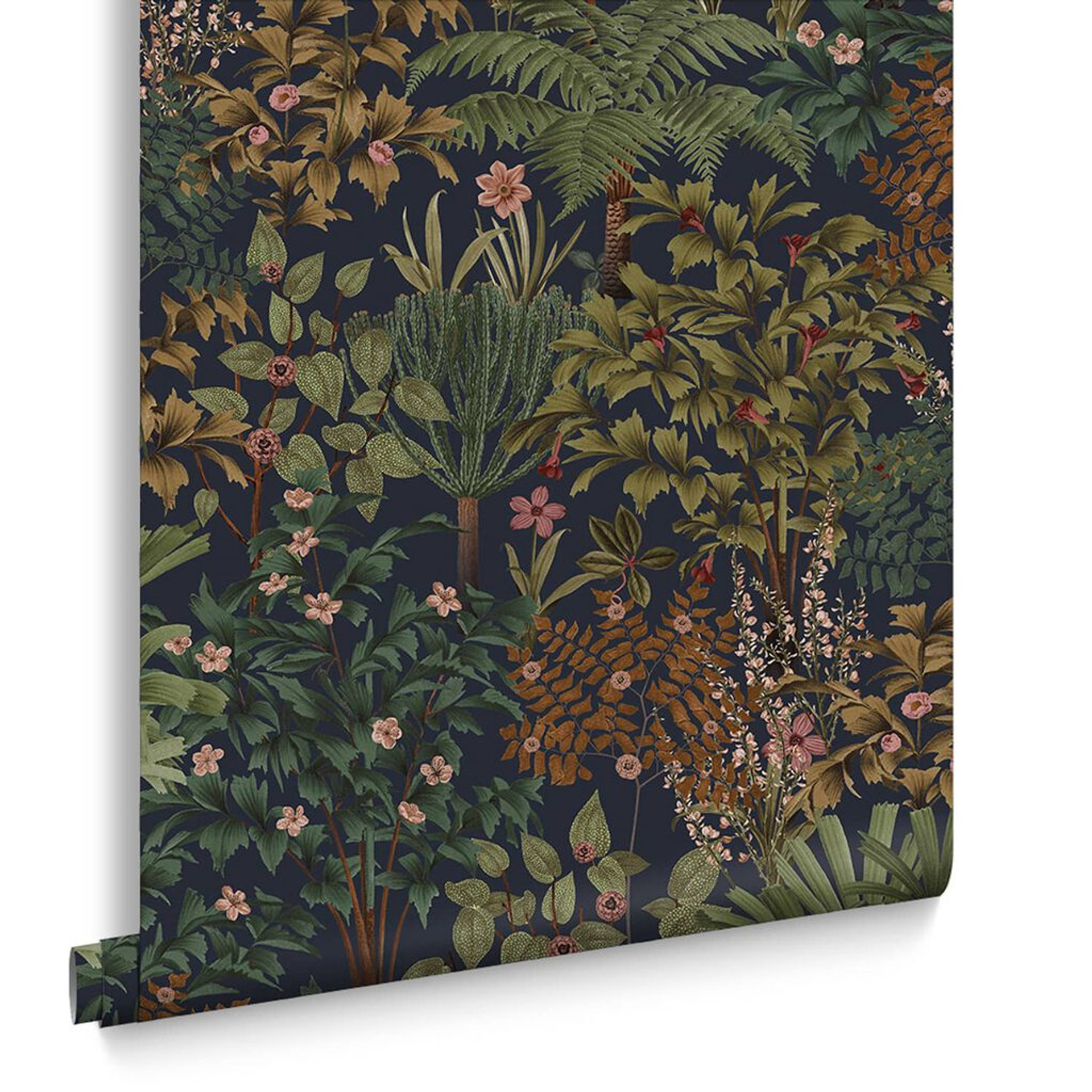 Jardin Botanico Navy Wallpaper