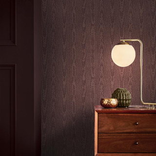 Moire Damson Wallpaper