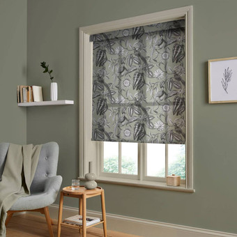 Amherst's Garden Sage Roller Blind