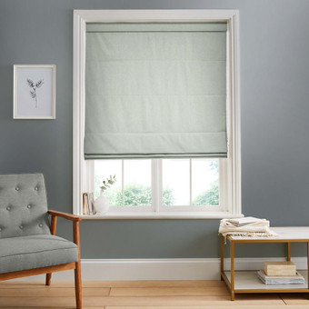 Campanile Cool Grey Roman Blind