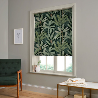 Borneo Emerald Roman Blind