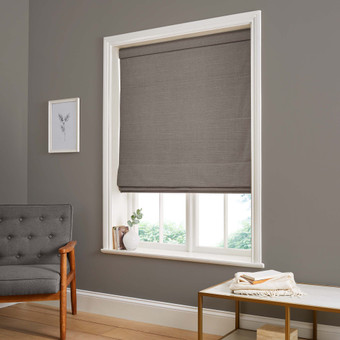 Palm Bronze Roman Blind