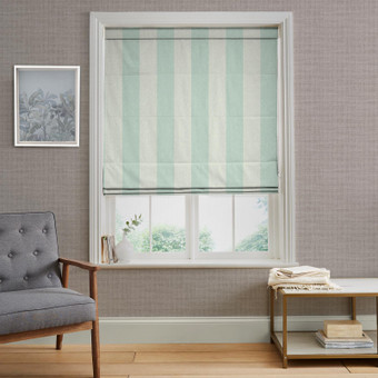 Équilibre Stripe Light Blue Roman Blind - 142661rom_ROOMSET_01.jpg