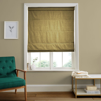 Ethereal Gold Roman Blind