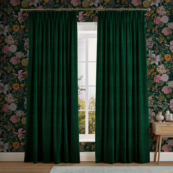 Lavish Emerald Curtains