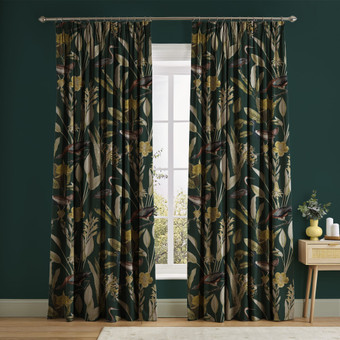 Glasshouse Green Curtains