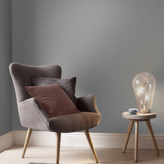 Lagom Grey Plain Wallpaper