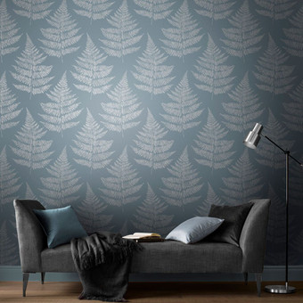 Royal Fern Arctic Wallpaper