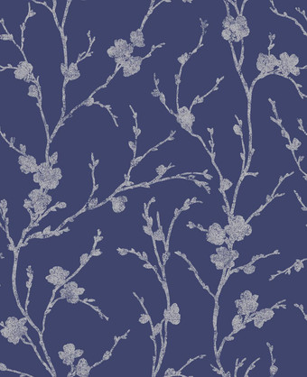 meiying teal wallpaper
