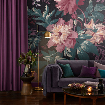 Florenzia Night Shade Bespoke Mural