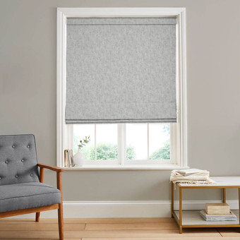 Organdy Dawn Roman Blind