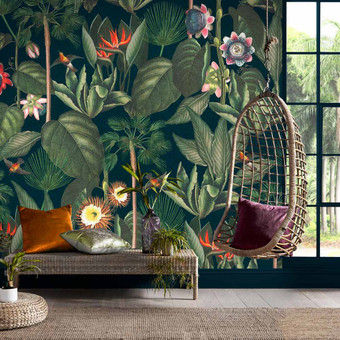 Botanique Jungle Dawn Bespoke Mural