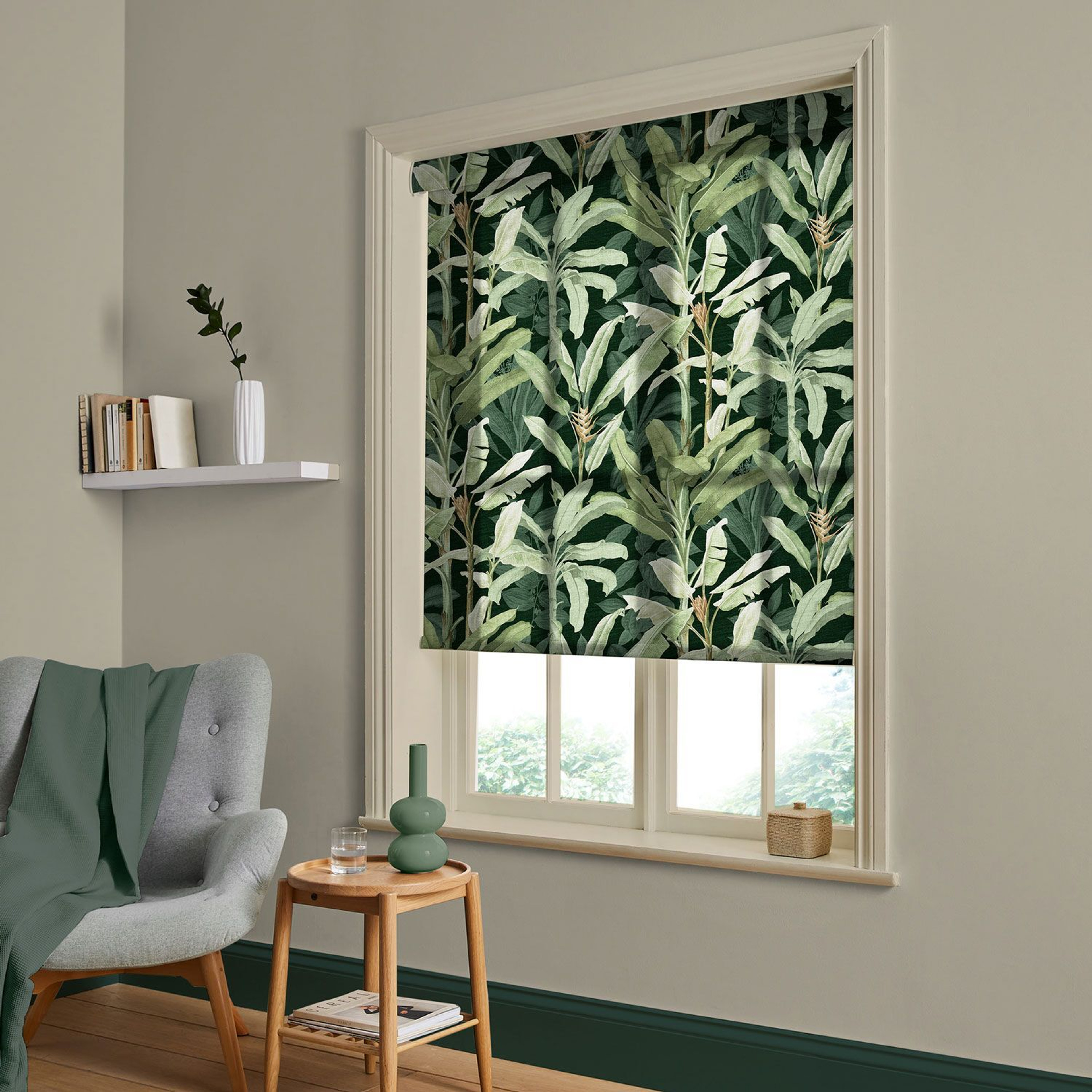 Borneo Emerald Roller Blind