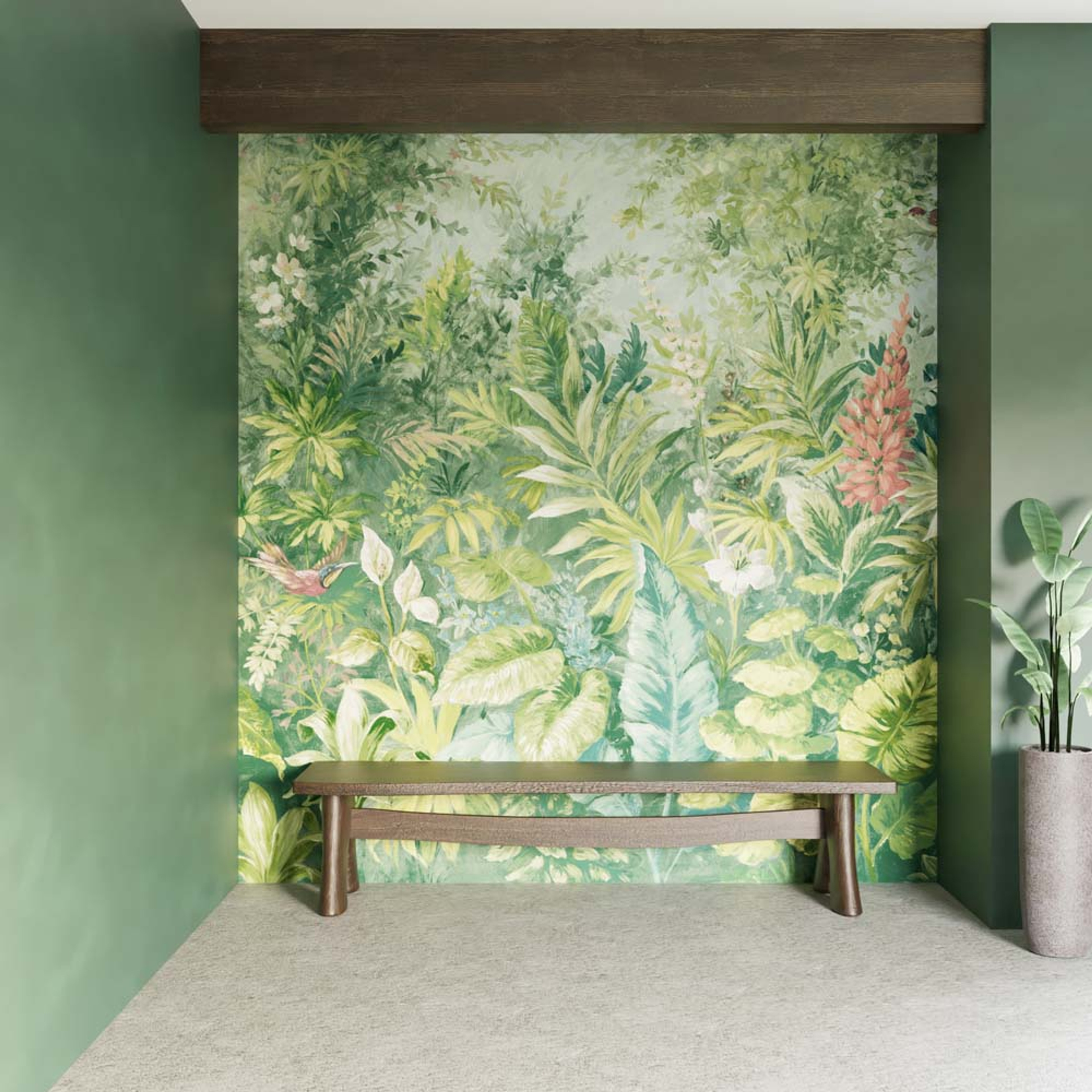 Fantasium Meadow Botanico Bespoke Mural