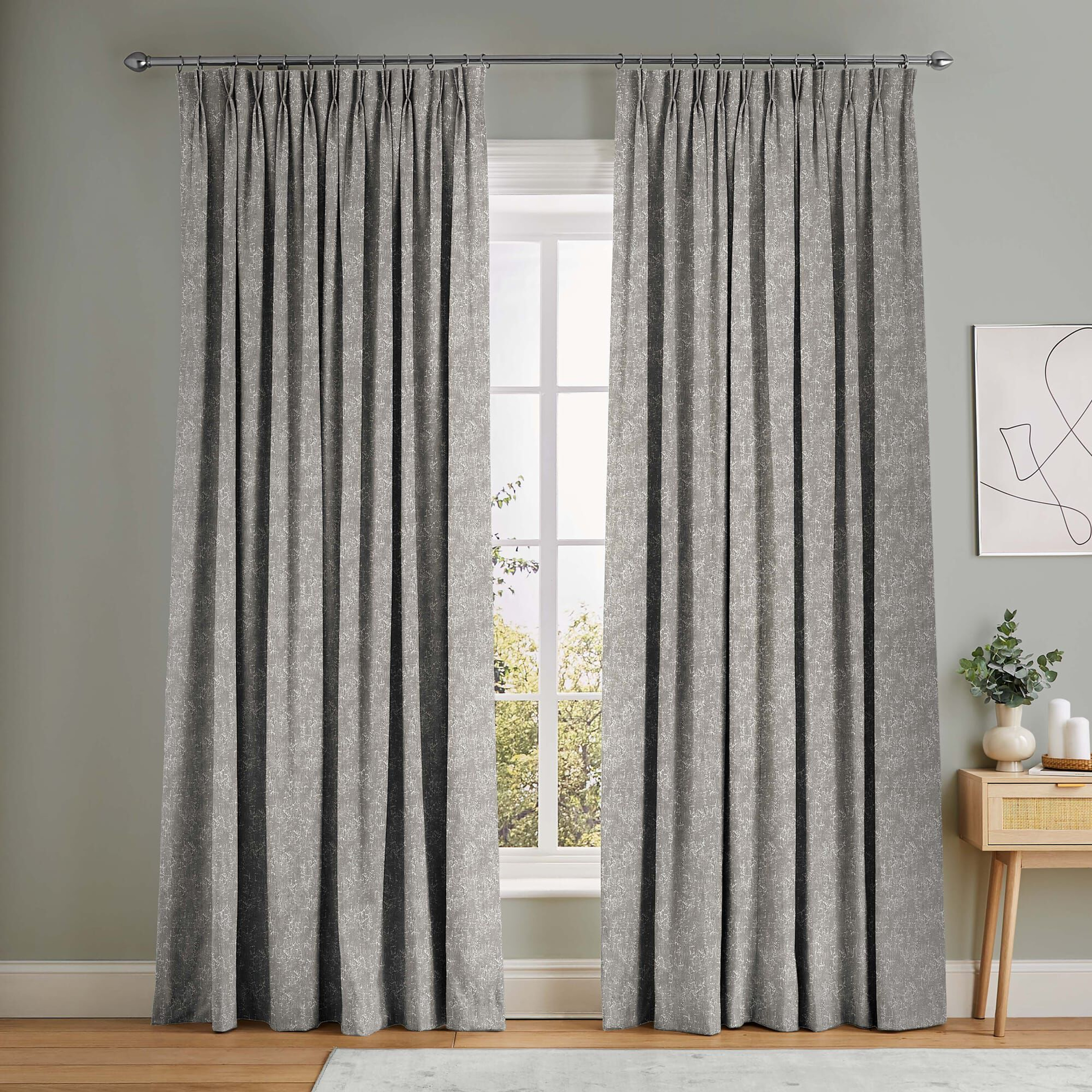 Dream Soft Gray Curtains