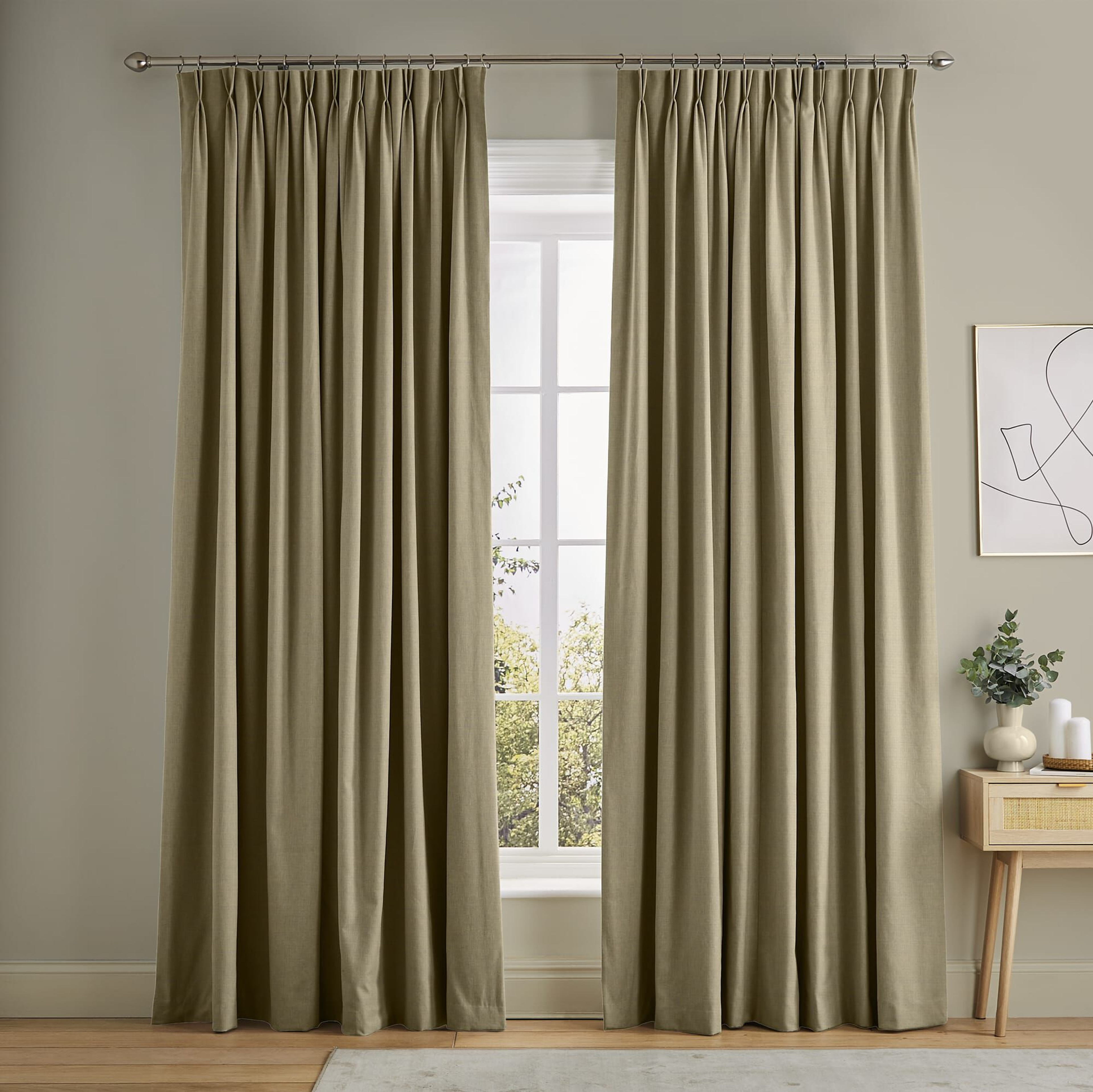 Wallace Cream Curtains