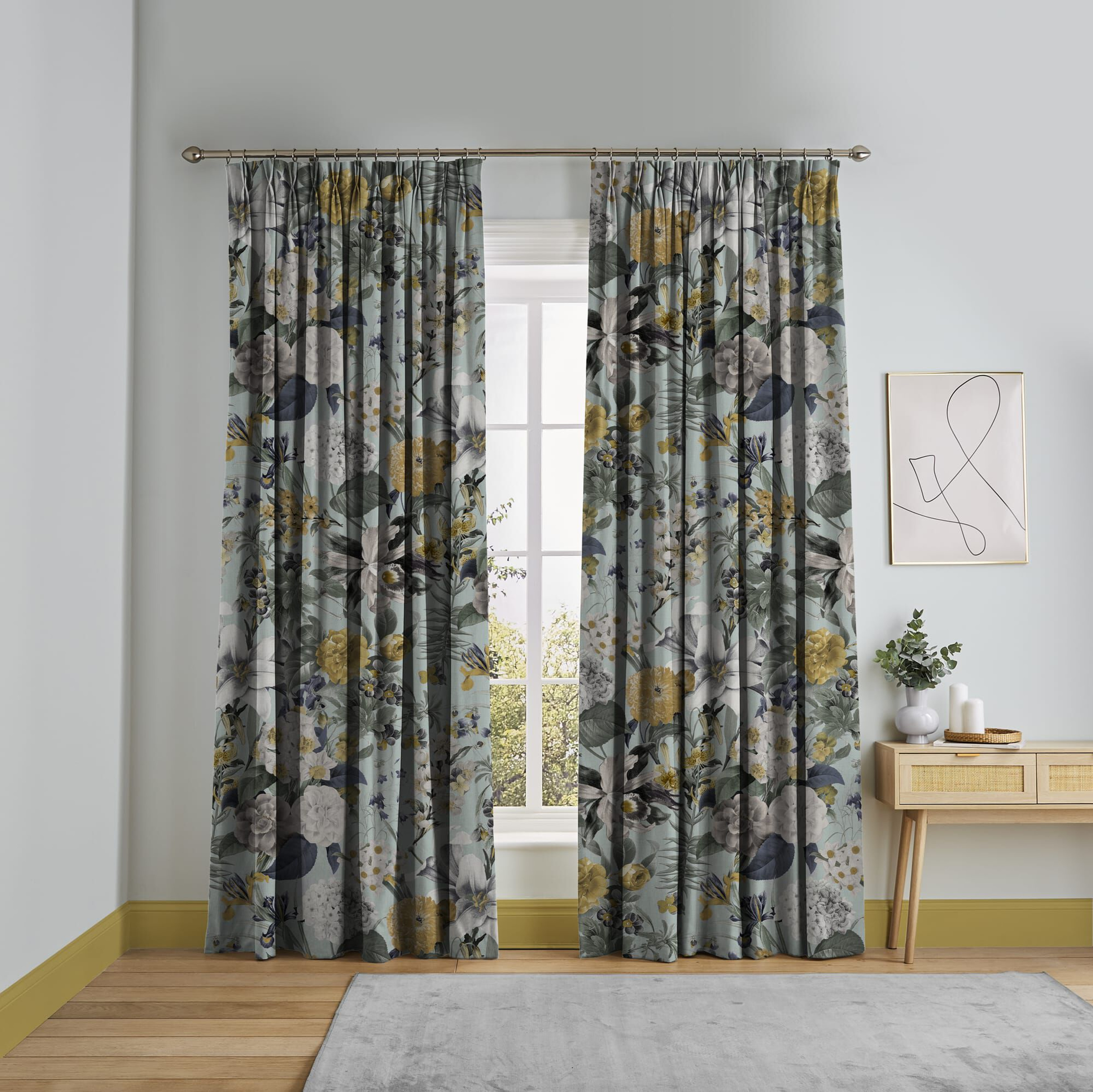 Glasshouse Flora Morning Curtains 