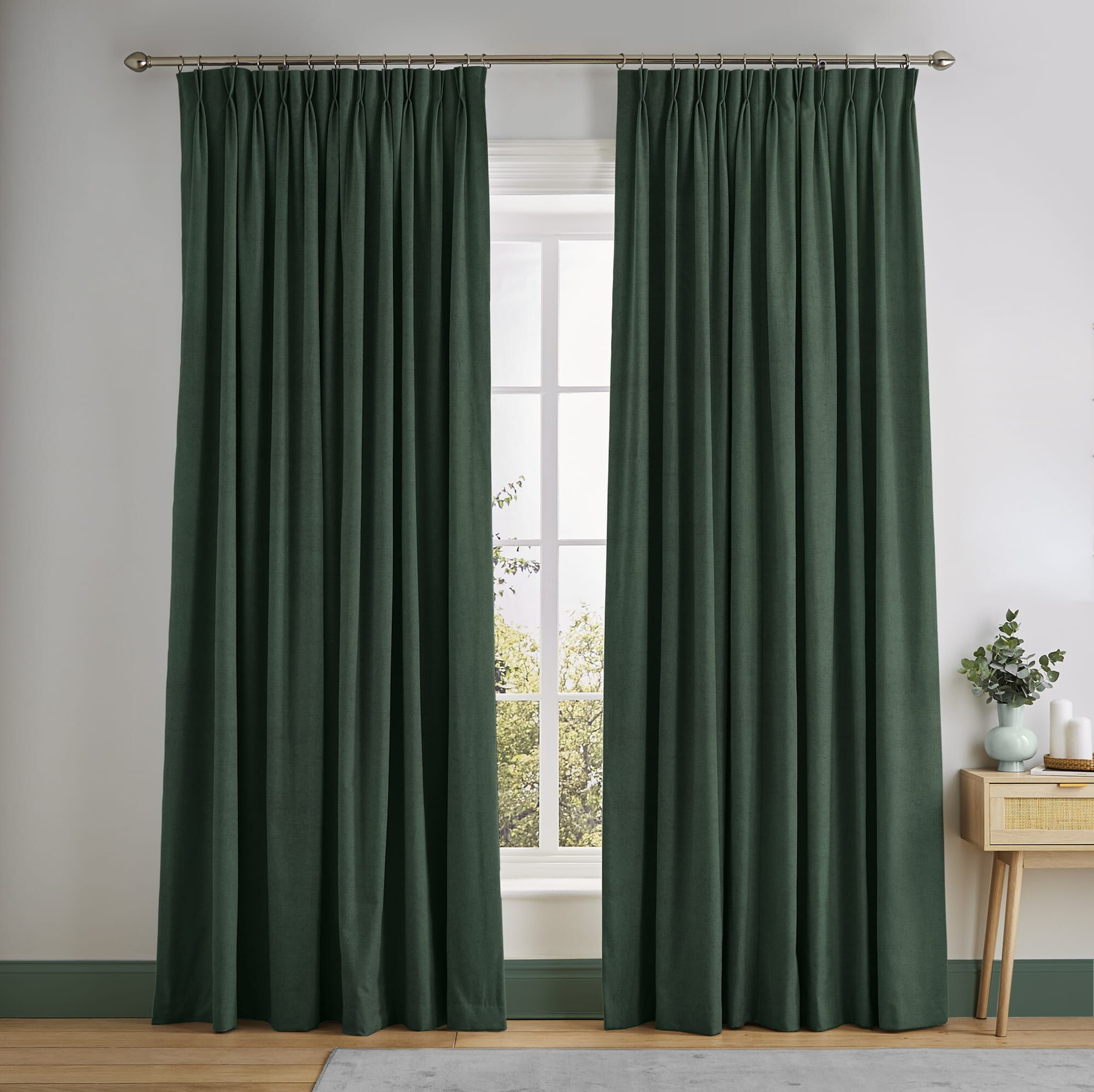 Serenity Spearmint Curtains