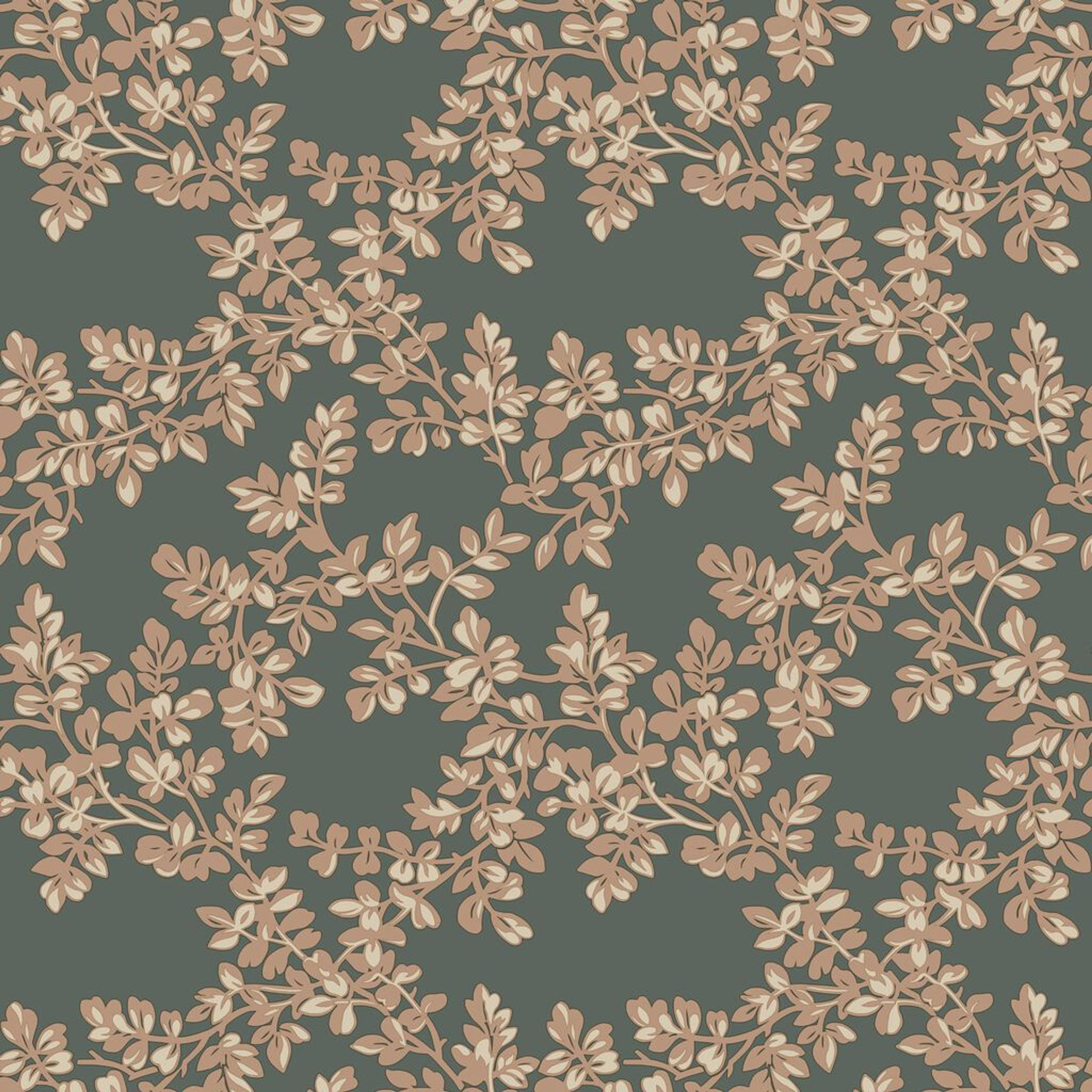 Laura Ashley Burnham Fern Wallpaper