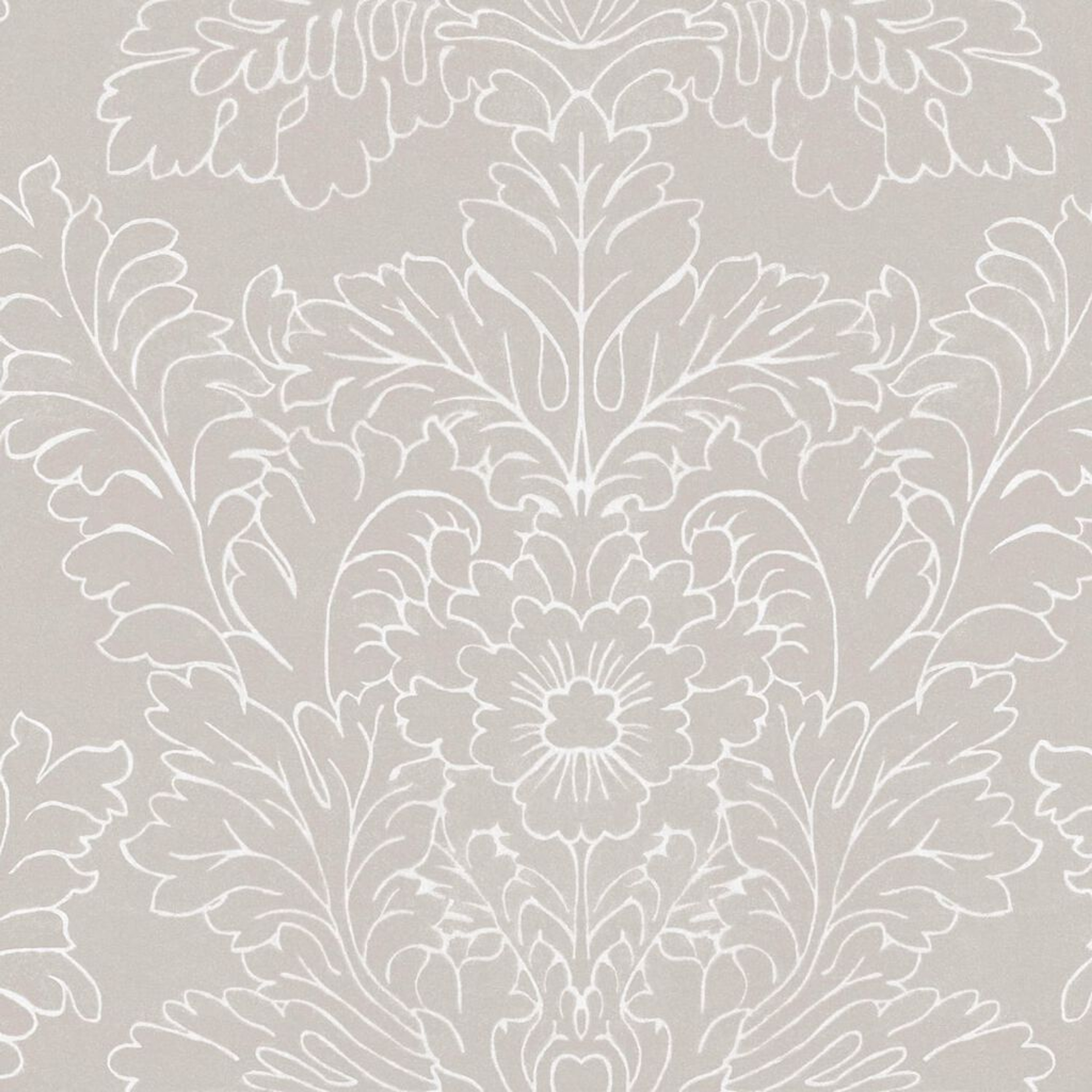 Laura Ashley Silchester Dove Grey Wallpaper