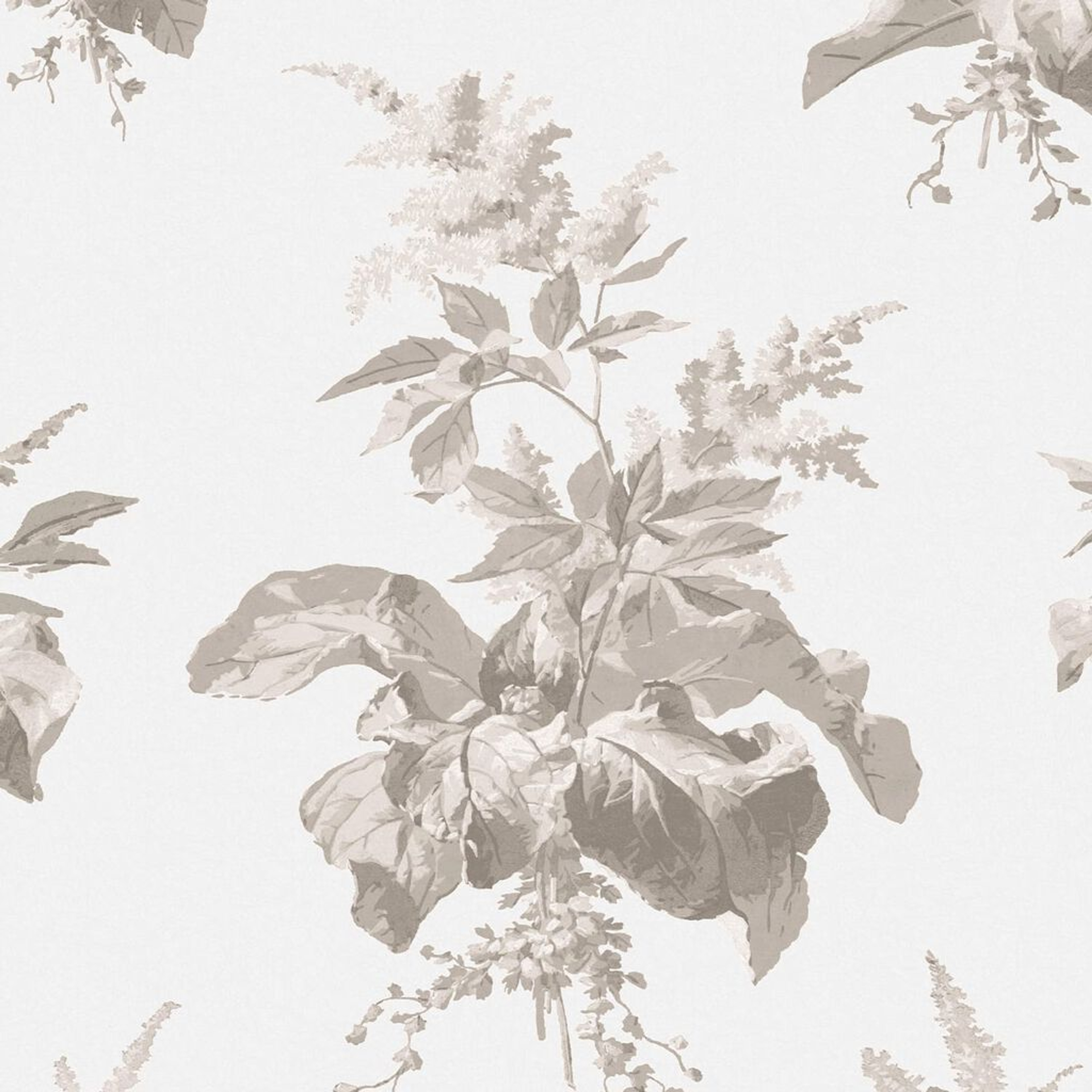 Laura Ashley Narberth Dove Gray Wallpaper