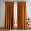 Opulence Orange Curtain