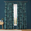 Reecho Teal Curtains