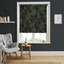 Midsummer Fern Black Roller Blind