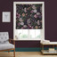 Glasshouse Flora Amethyst Roman Shade