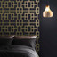 Rendo Black & Gold Wallpaper