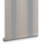 Lagom Stripe Grey & Rose Gold Wallpaper