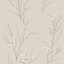 Laura Ashley Pussy Willow Dove Grey Wallpaper