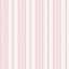 Laura Ashley Heacham Stripe Blush Wallpaper