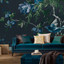 Venetian Floral Midnight Bespoke Mural