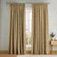 Hopwood Cottage Ochre Curtains