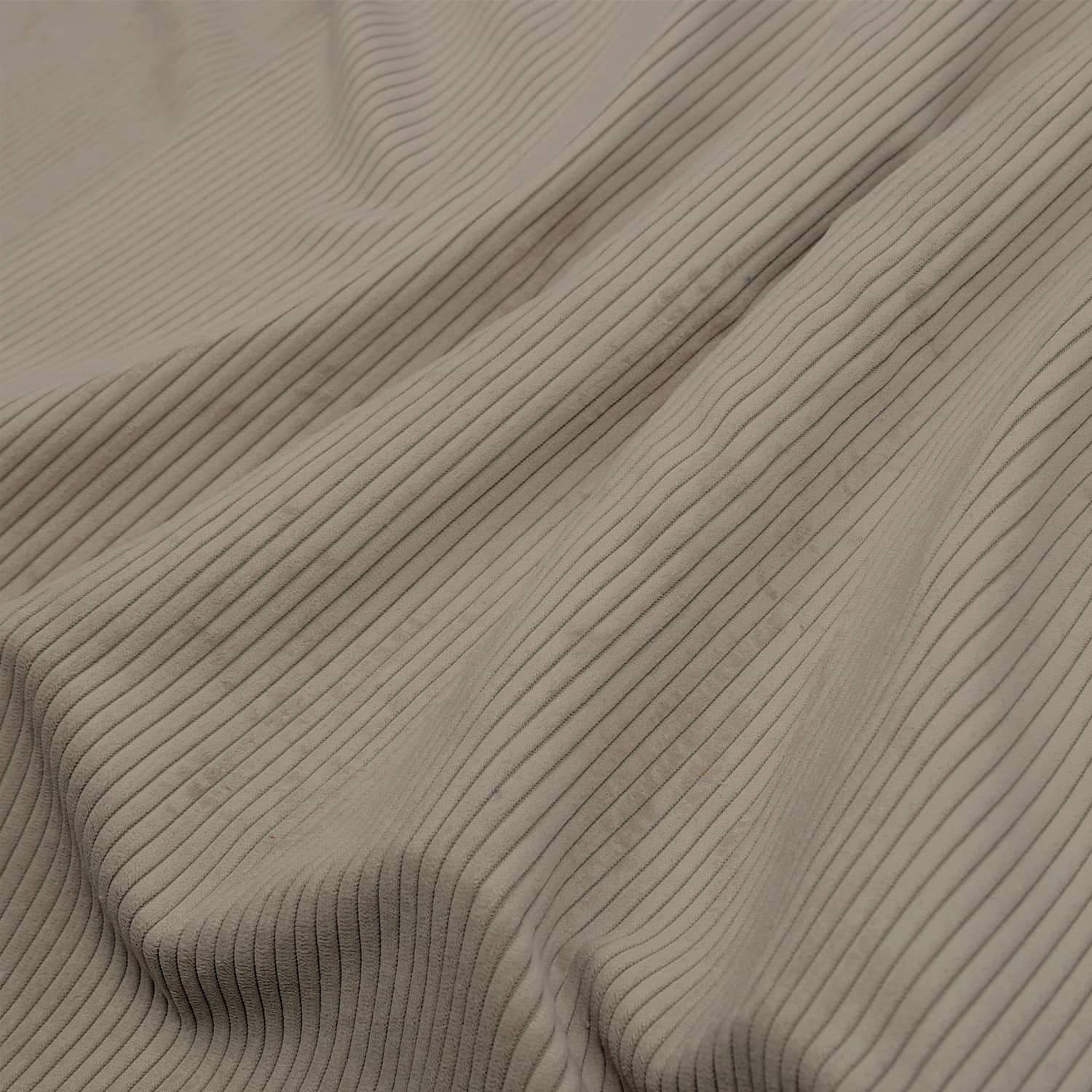 Corduroy Vorhänge Warmgrau