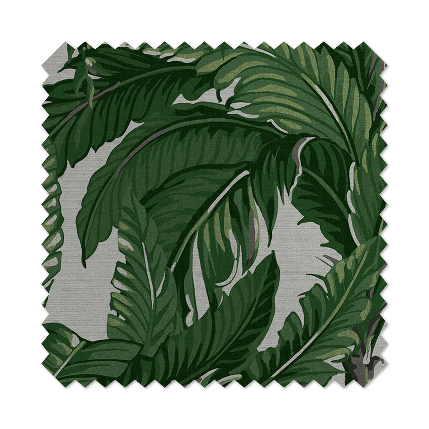 Daintree Palm Pearl Roman Shade