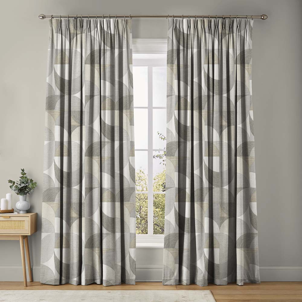 Rideaux Stitch Craze taupe