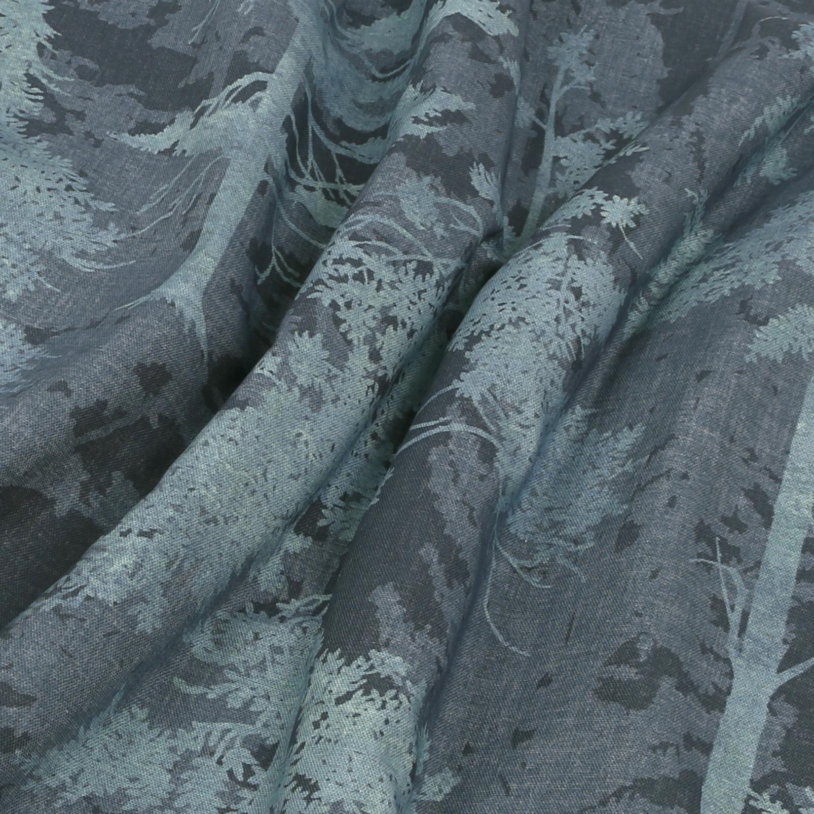Norse Forest poedermarineblauw gordijnen Norse Forest poedermarineblauw gordijnen