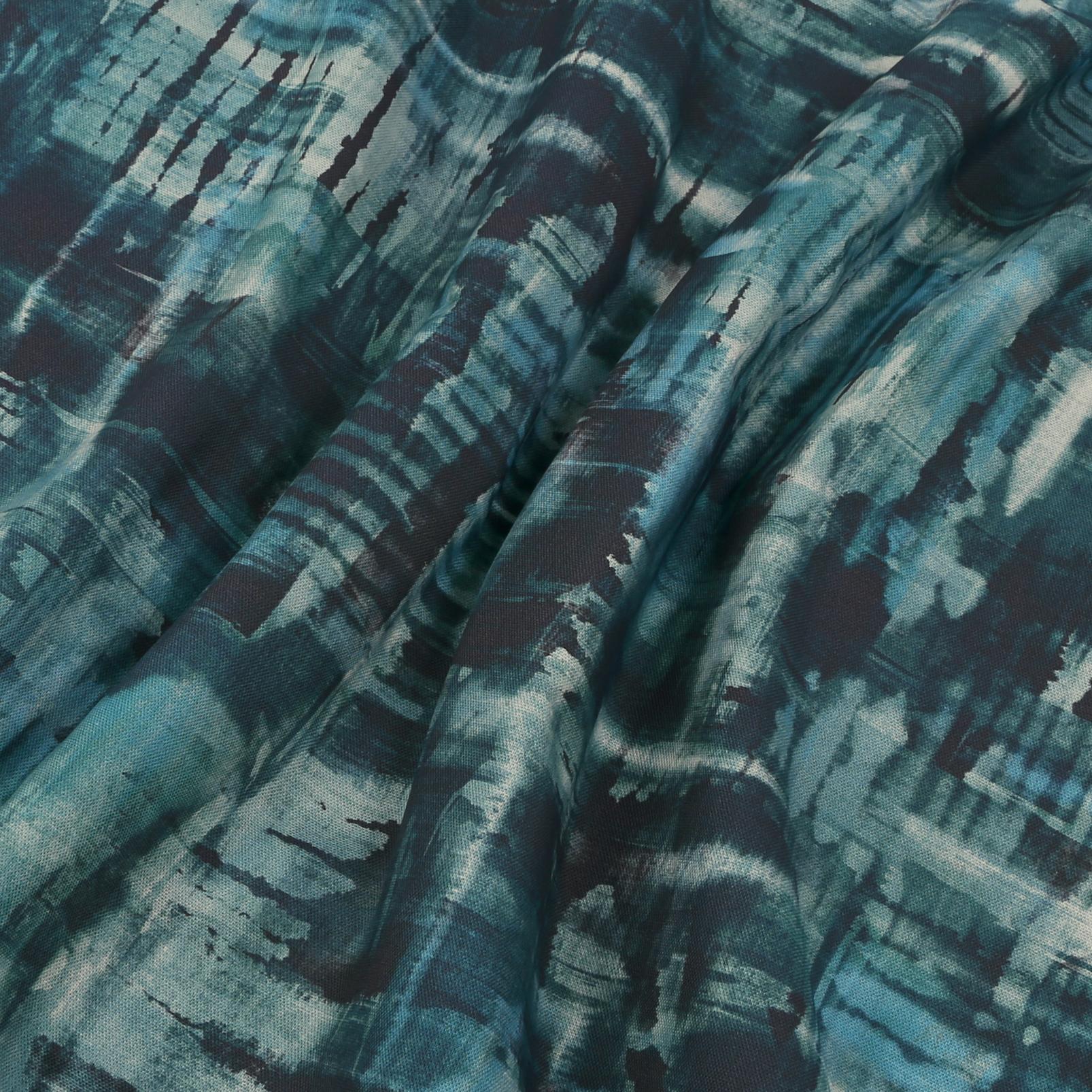 Reecho Teal Curtains