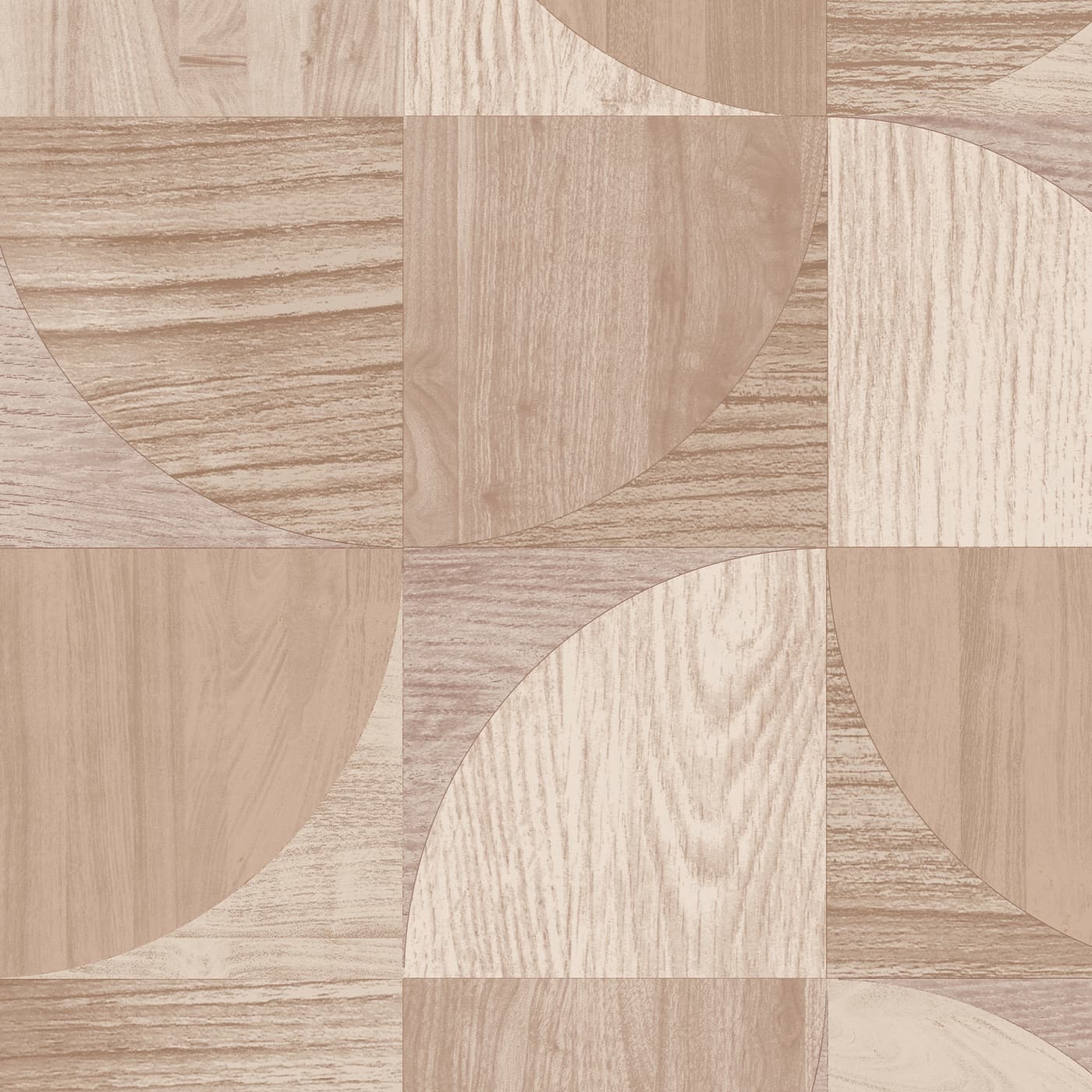 Wood Round Shapes Wallpaper