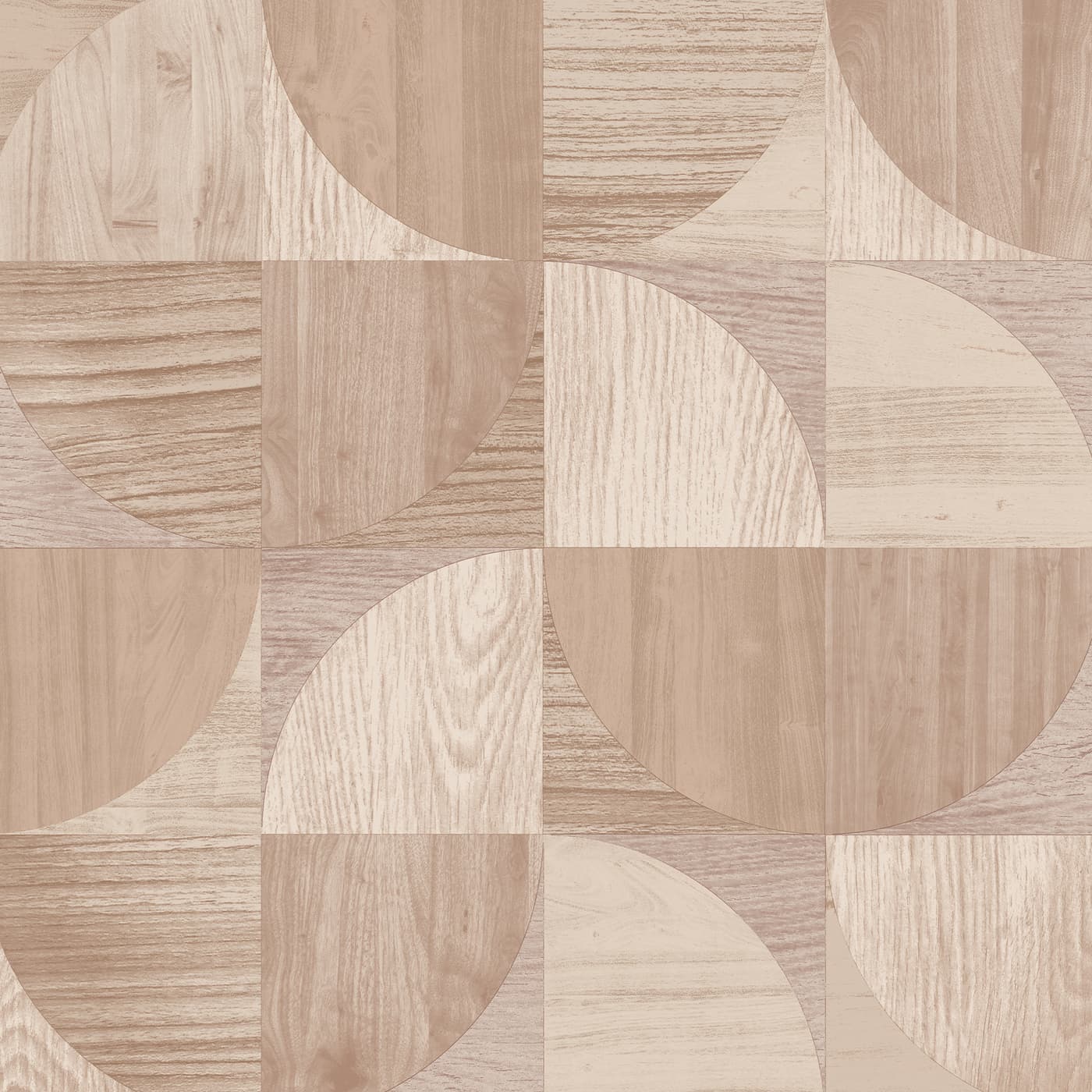 Wood Round Shapes Wallpaper