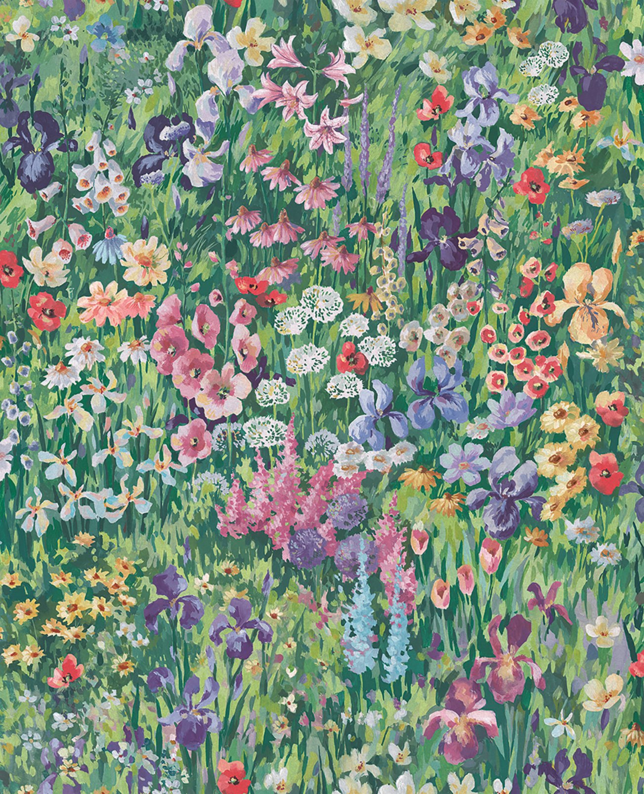 garden inspired wallpaper